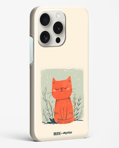 Orange Whiskers [BREATHE] Hard Case Phone Cover (Apple)