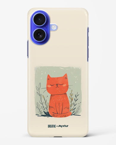 Orange Whiskers [BREATHE] Hard Case Phone Cover (Apple)