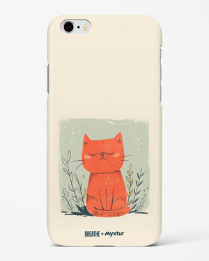 Orange Whiskers [BREATHE] Hard Case Phone Cover (Apple)