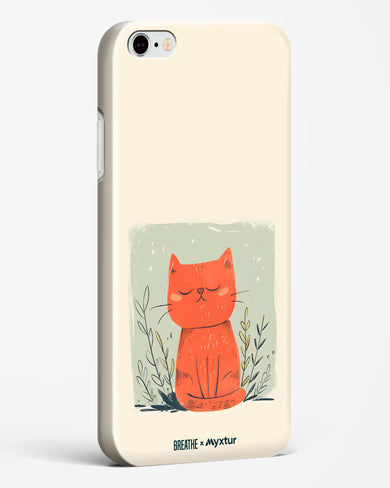 Orange Whiskers [BREATHE] Hard Case Phone Cover (Apple)