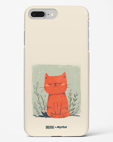 Orange Whiskers [BREATHE] Hard Case Phone Cover (Apple)