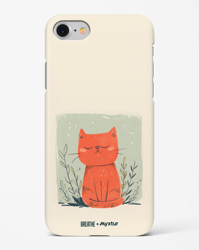 Orange Whiskers [BREATHE] Hard Case Phone Cover (Apple)