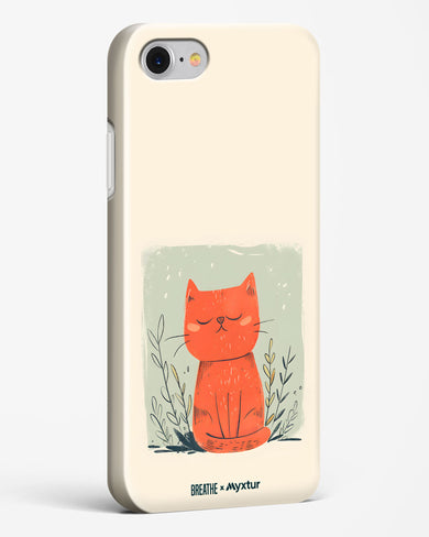 Orange Whiskers [BREATHE] Hard Case Phone Cover (Apple)
