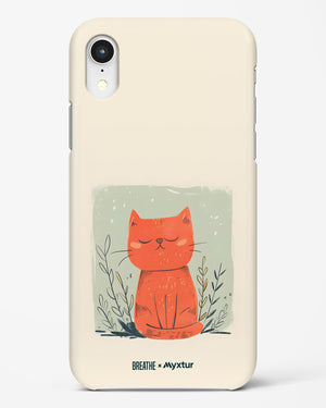 Orange Whiskers [BREATHE] Hard Case Phone Cover (Apple)
