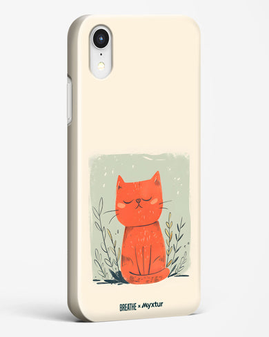 Orange Whiskers [BREATHE] Hard Case Phone Cover (Apple)