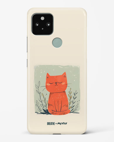 Orange Whiskers [BREATHE] Hard Case Phone Cover (Google)