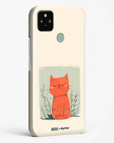 Orange Whiskers [BREATHE] Hard Case Phone Cover (Google)