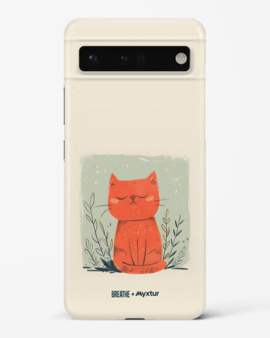 Orange Whiskers [BREATHE] Hard Case Phone Cover (Google)