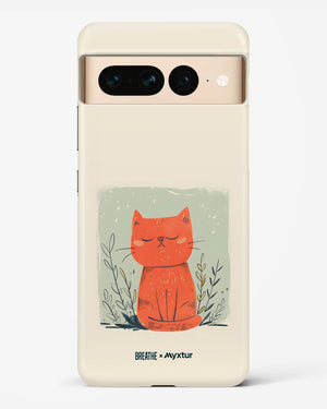 Orange Whiskers [BREATHE] Hard Case Phone Cover (Google)