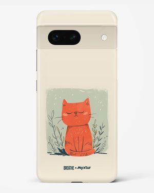 Orange Whiskers [BREATHE] Hard Case Phone Cover (Google)