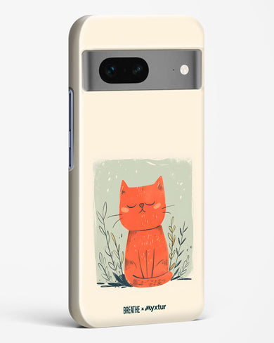 Orange Whiskers [BREATHE] Hard Case Phone Cover (Google)
