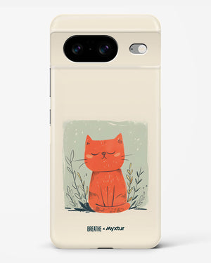 Orange Whiskers [BREATHE] Hard Case Phone Cover (Google)