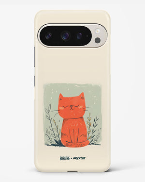 Orange Whiskers [BREATHE] Hard Case Phone Cover (Google)