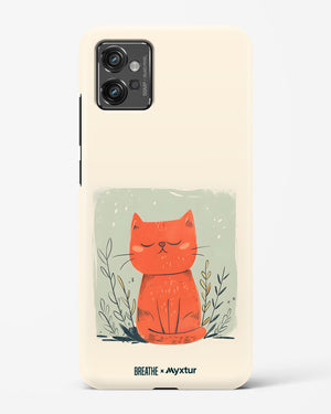 Orange Whiskers [BREATHE] Hard Case Phone Cover (Motorola)