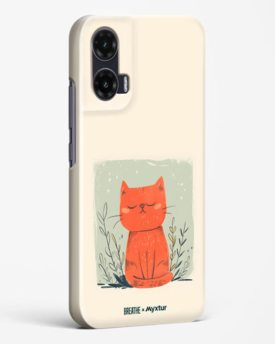 Orange Whiskers [BREATHE] Hard Case Phone Cover (Motorola)