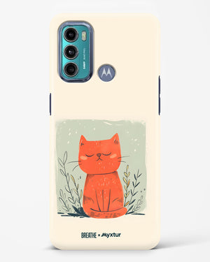 Orange Whiskers [BREATHE] Hard Case Phone Cover (Motorola)