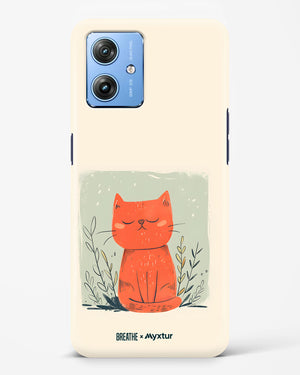 Orange Whiskers [BREATHE] Hard Case Phone Cover (Motorola)