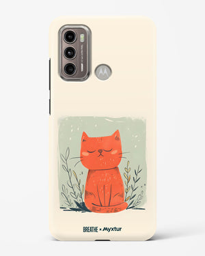 Orange Whiskers [BREATHE] Hard Case Phone Cover (Motorola)