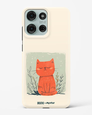 Orange Whiskers [BREATHE] Hard Case Phone Cover (Motorola)