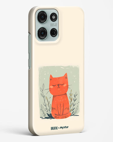 Orange Whiskers [BREATHE] Hard Case Phone Cover (Motorola)