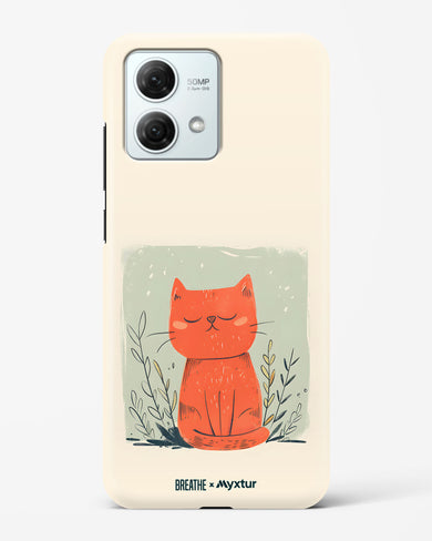 Orange Whiskers [BREATHE] Hard Case Phone Cover (Motorola)