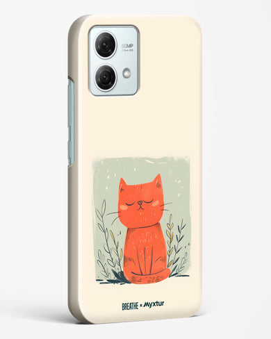 Orange Whiskers [BREATHE] Hard Case Phone Cover (Motorola)