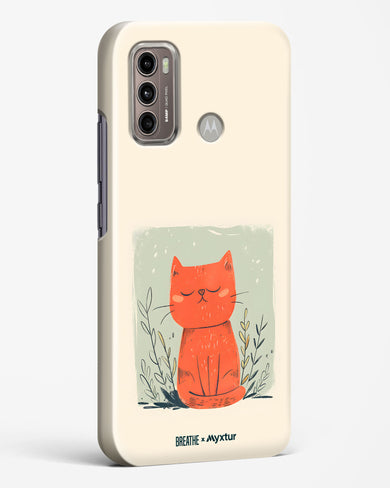 Orange Whiskers [BREATHE] Hard Case Phone Cover (Motorola)