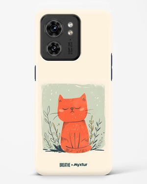 Orange Whiskers [BREATHE] Hard Case Phone Cover (Motorola)