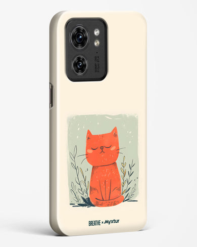 Orange Whiskers [BREATHE] Hard Case Phone Cover (Motorola)