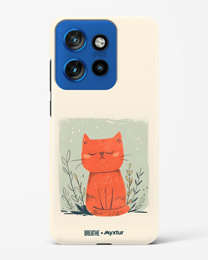 Orange Whiskers [BREATHE] Hard Case Phone Cover (Motorola)