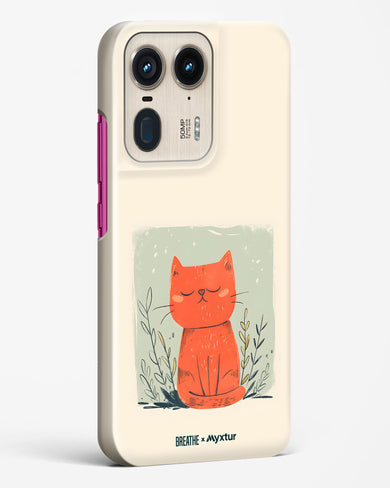 Orange Whiskers [BREATHE] Hard Case Phone Cover (Motorola)