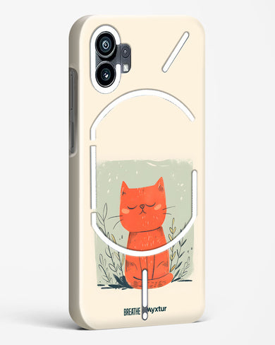 Orange Whiskers [BREATHE] Hard Case Phone Cover (Nothing)