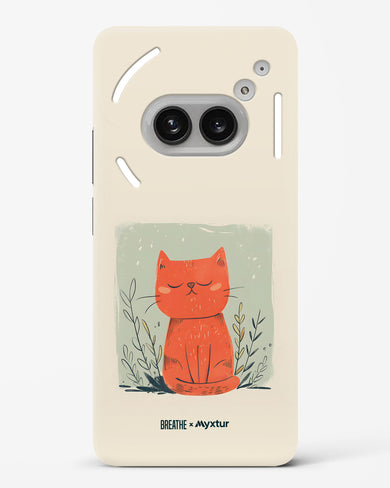Orange Whiskers [BREATHE] Hard Case Phone Cover (Nothing)