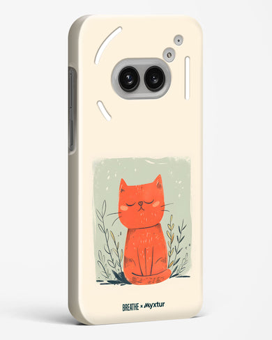 Orange Whiskers [BREATHE] Hard Case Phone Cover (Nothing)
