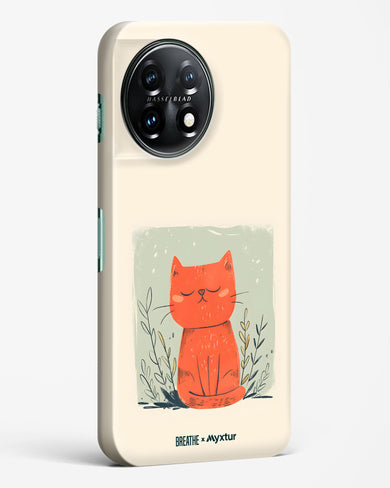 Orange Whiskers [BREATHE] Hard Case Phone Cover (OnePlus)