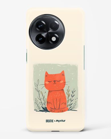 Orange Whiskers [BREATHE] Hard Case Phone Cover (OnePlus)