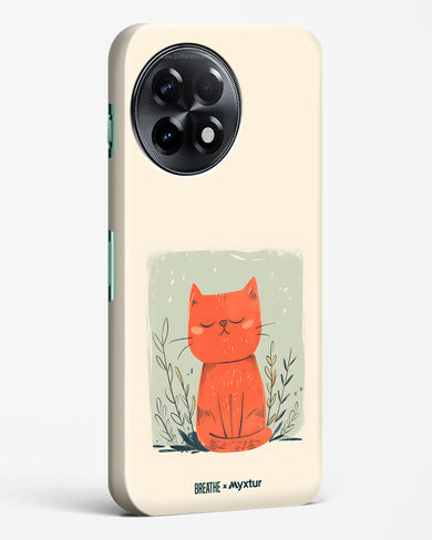 Orange Whiskers [BREATHE] Hard Case Phone Cover (OnePlus)