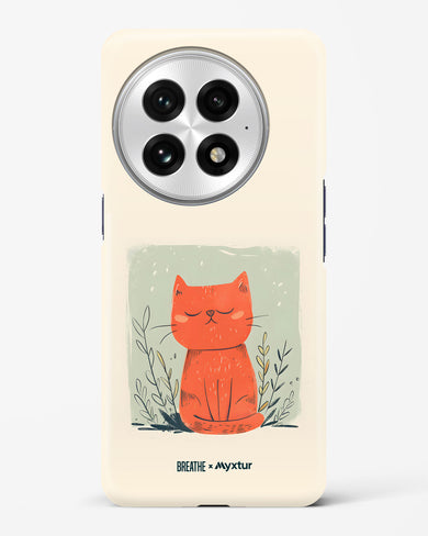 Orange Whiskers [BREATHE] Hard Case Phone Cover (OnePlus)