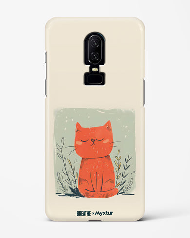 Orange Whiskers [BREATHE] Hard Case Phone Cover (OnePlus)