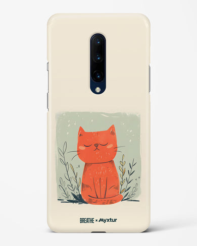 Orange Whiskers [BREATHE] Hard Case Phone Cover (OnePlus)