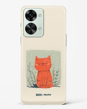 Orange Whiskers [BREATHE] Hard Case Phone Cover (OnePlus)