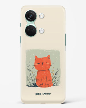 Orange Whiskers [BREATHE] Hard Case Phone Cover (OnePlus)