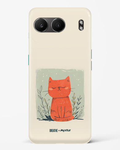 Orange Whiskers [BREATHE] Hard Case Phone Cover (OnePlus)