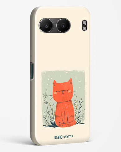 Orange Whiskers [BREATHE] Hard Case Phone Cover (OnePlus)
