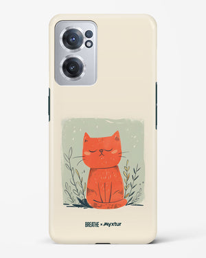 Orange Whiskers [BREATHE] Hard Case Phone Cover (OnePlus)