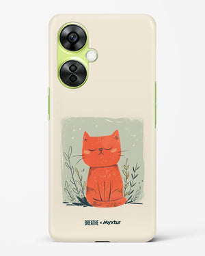 Orange Whiskers [BREATHE] Hard Case Phone Cover (OnePlus)