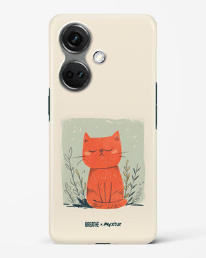 Orange Whiskers [BREATHE] Hard Case Phone Cover (OnePlus)