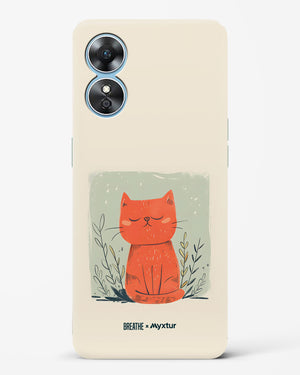 Orange Whiskers [BREATHE] Hard Case Phone Cover (Oppo)