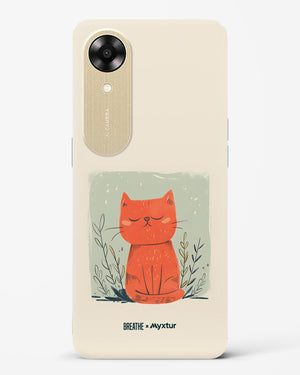 Orange Whiskers [BREATHE] Hard Case Phone Cover (Oppo)