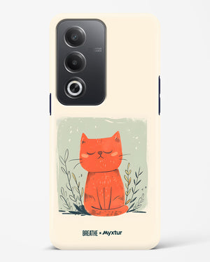 Orange Whiskers [BREATHE] Hard Case Phone Cover (Oppo)